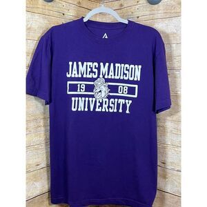 AUGUSTA SPORTSWEAR JAMES MADISON UNIVERSITY BULLDOGS UNISEX COTTON CREWNECK TEE